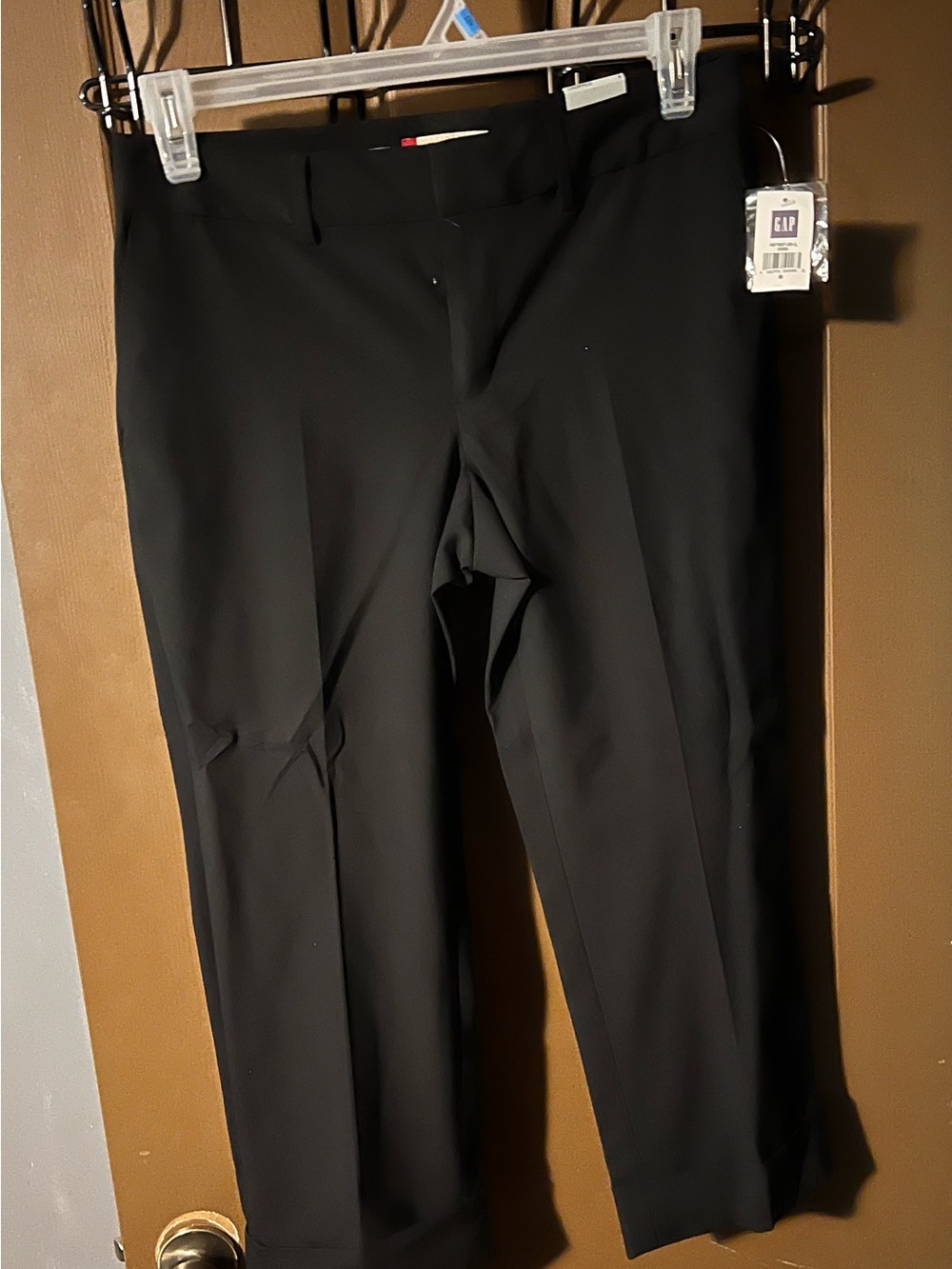Women’s Gap Black Dress Cropped Pants Size 8 NWT